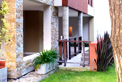 Parte posterior del complejo